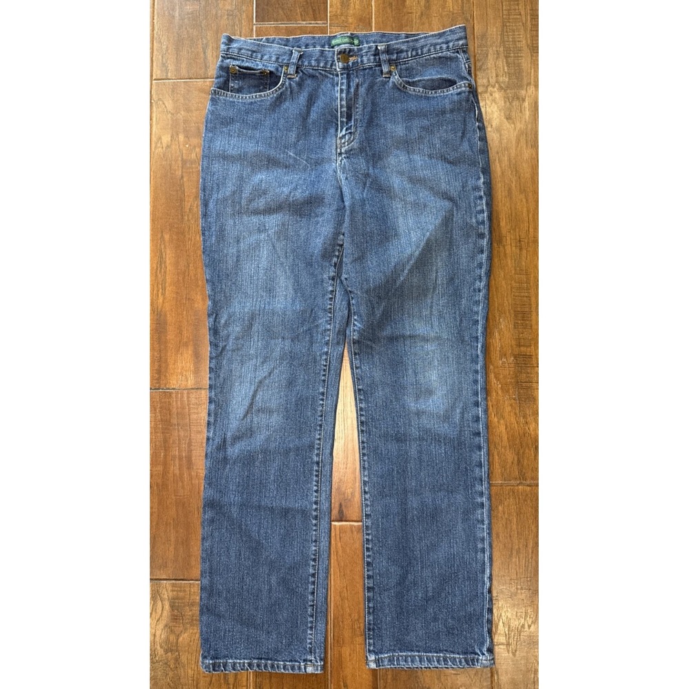 Vintage Lauren‎ Jeans Ralph Lauren Jeans Womens 10 Classic Straight Medium Denim